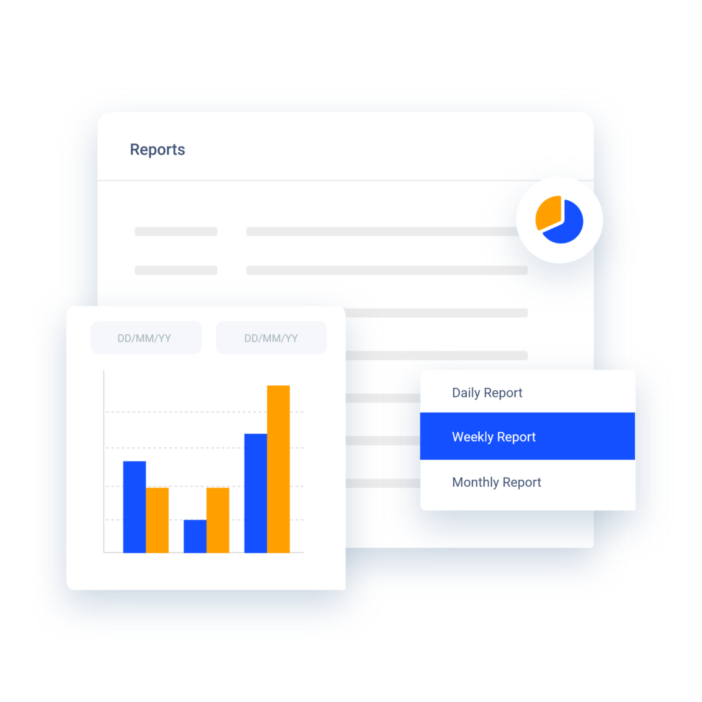 get detailed chat reports on time